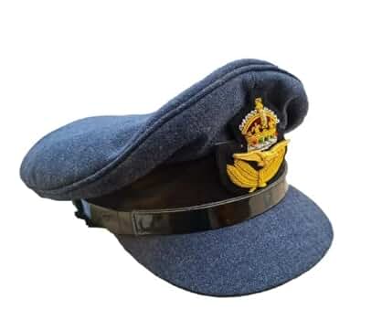 RAF  Air Force ピークドキャップ　放出品 RAF Royal Air Force ピークドキャップ 放出品